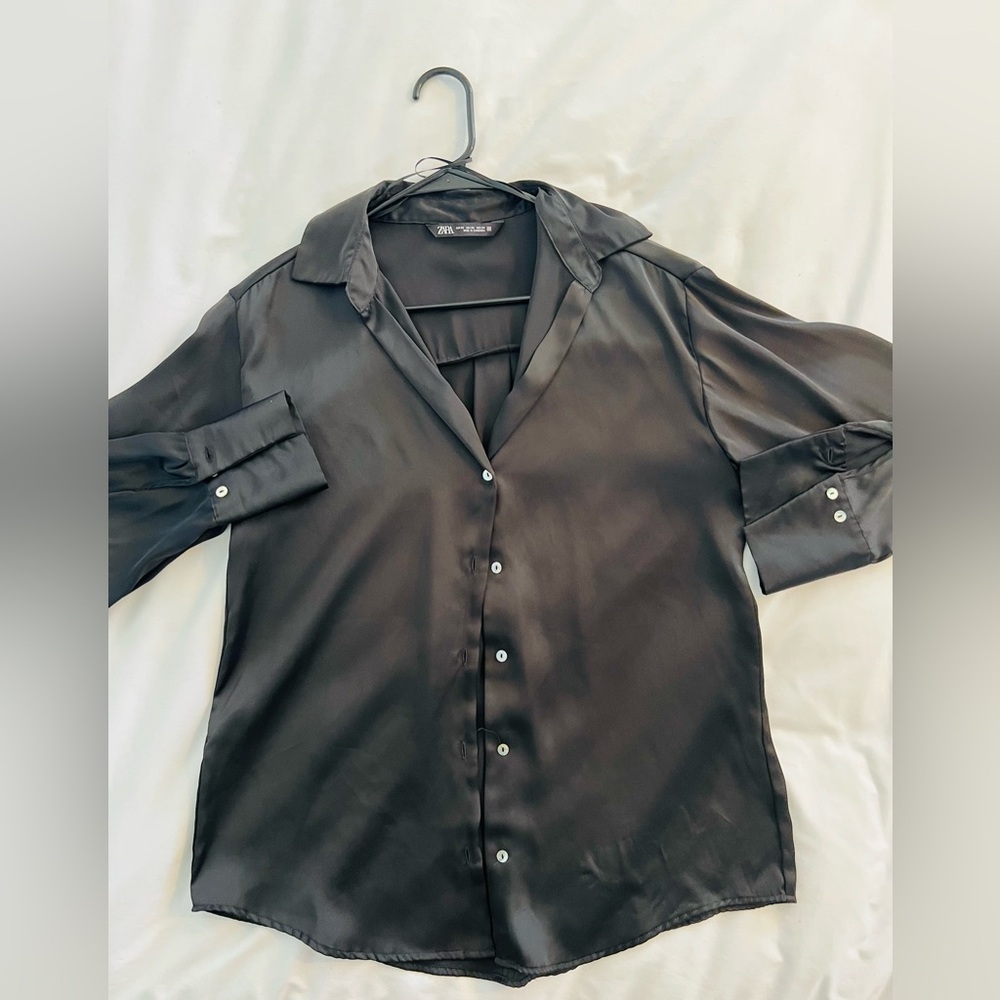 Zara - satin blouse